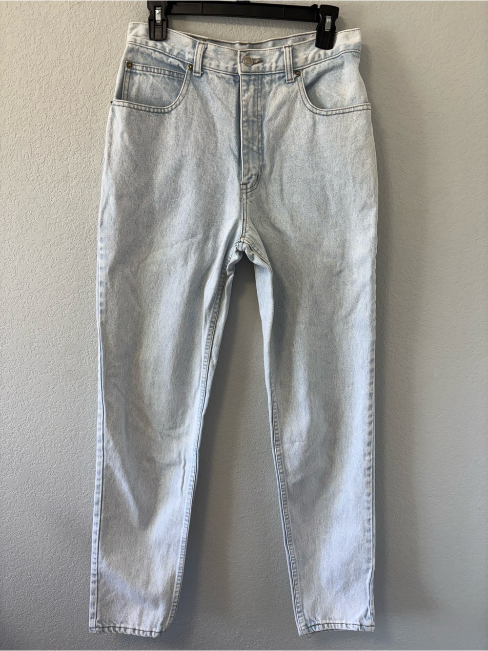 Vintage Lawman High Rise Mom Jeans Light Wash Denim Size 13 USA Made 90s